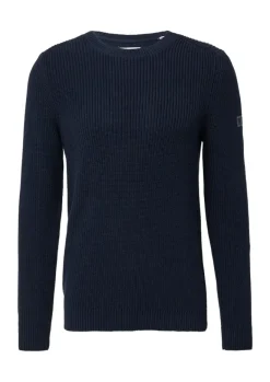 Strickpullover blau