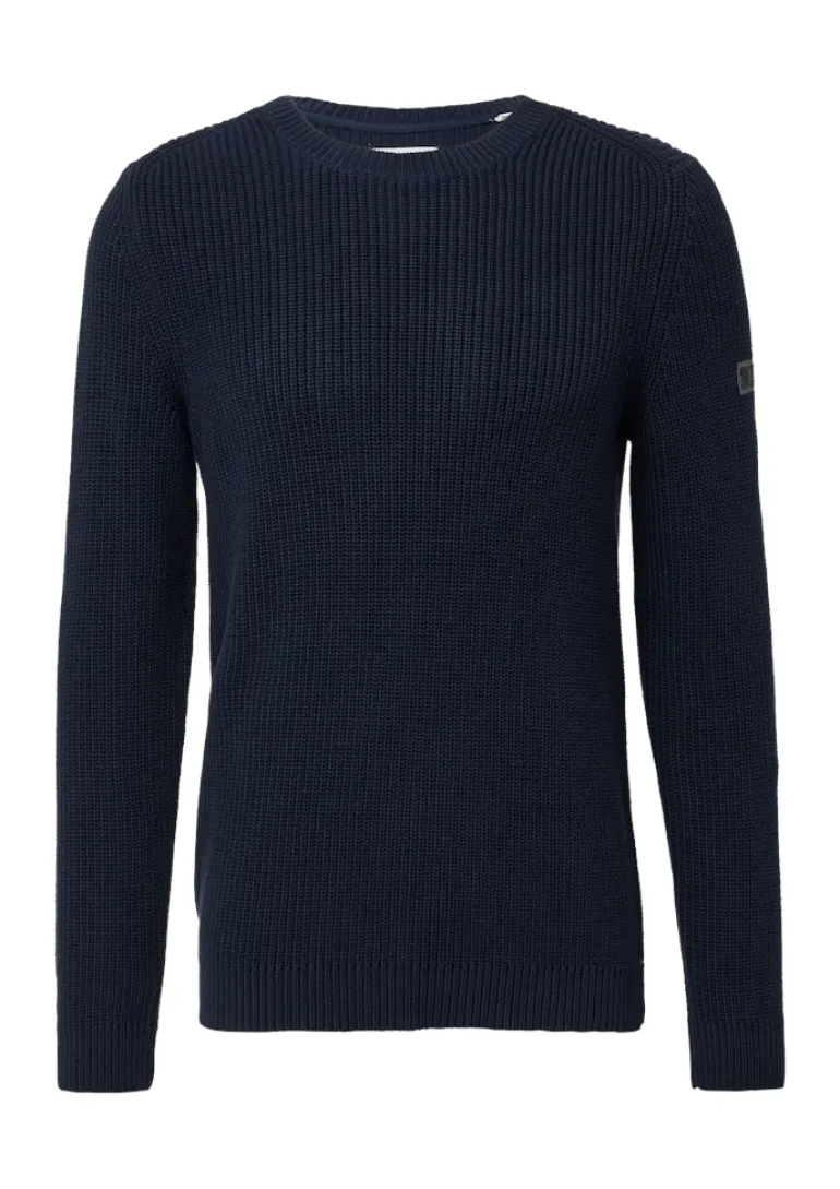 Strickpullover blau