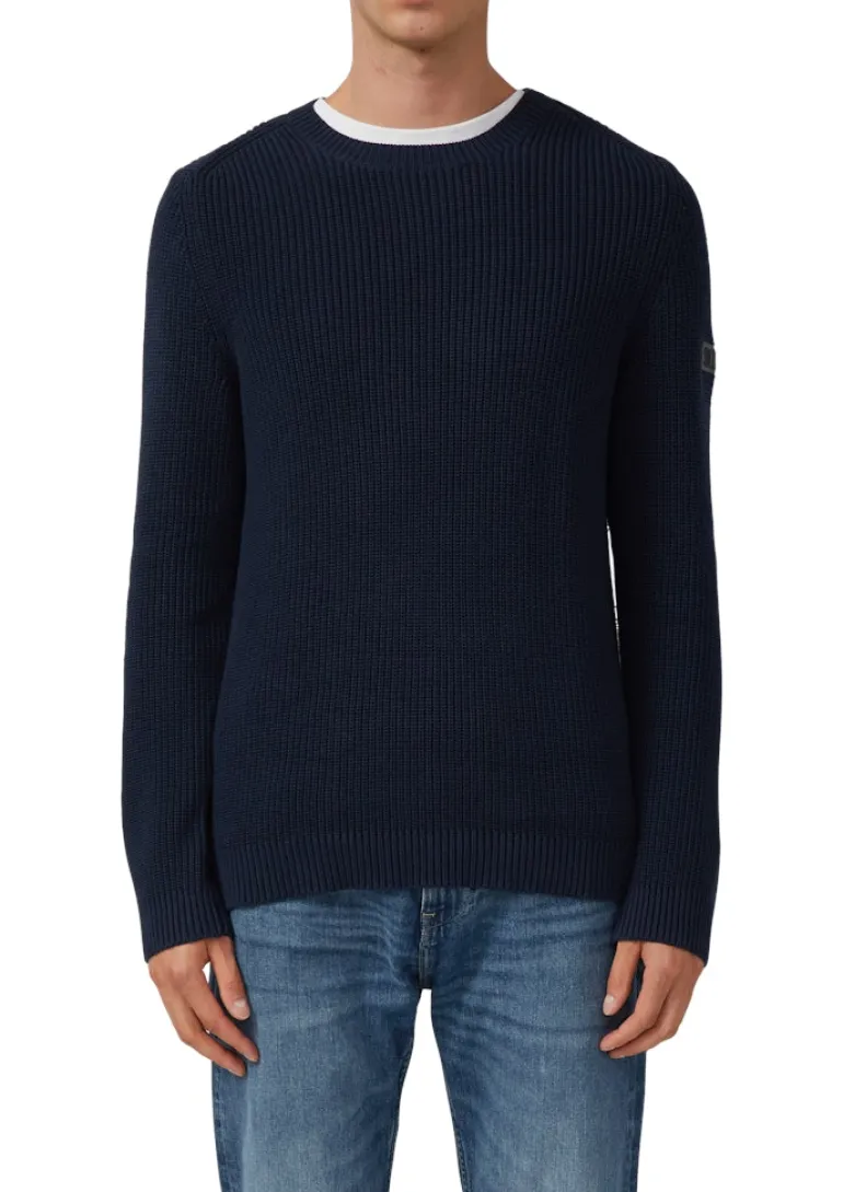 Strickpullover blau