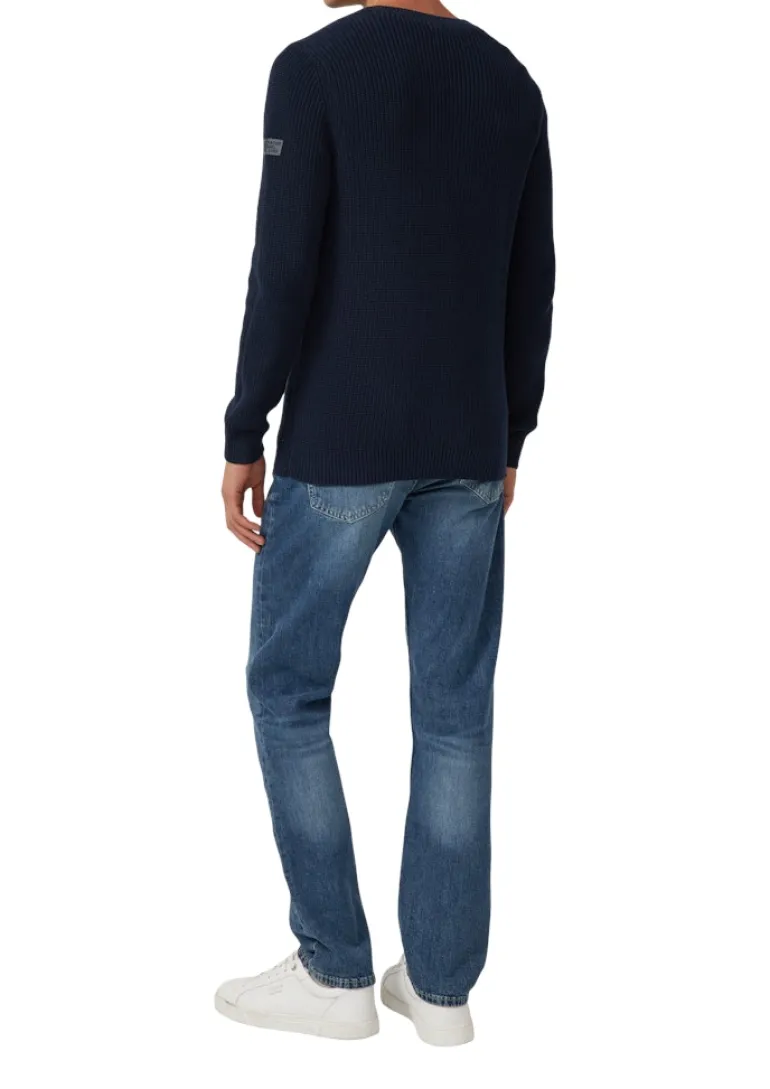 Strickpullover blau