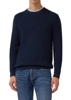 Strickpullover blau