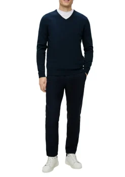 Strickpullover blau2