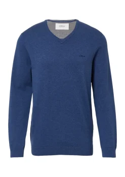 Strickpullover blau5