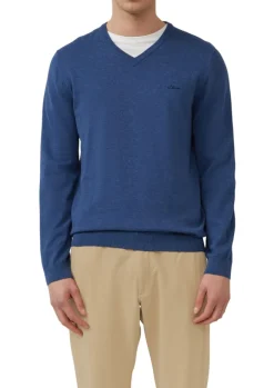 Strickpullover blau5