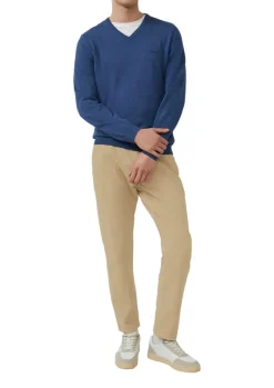 Strickpullover blau5