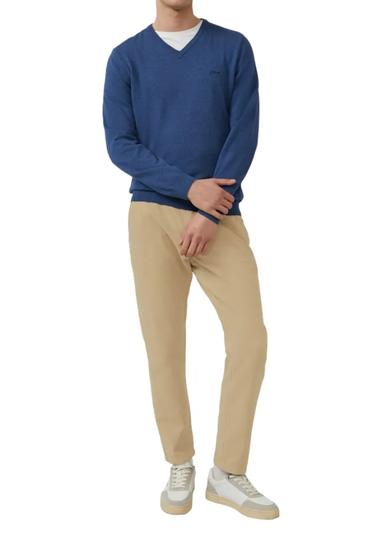 Strickpullover blau5