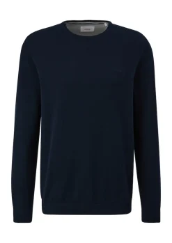 Strickpullover blau2