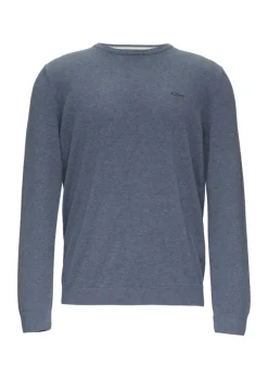Strickpullover blau1