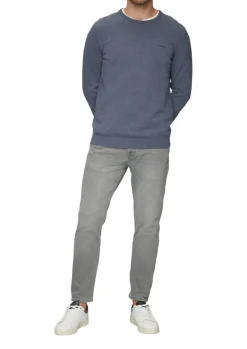 Strickpullover blau1