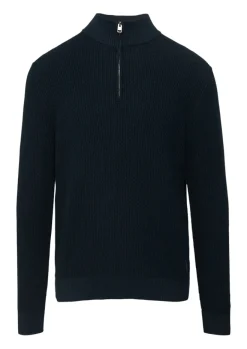 Strickpullover blau
