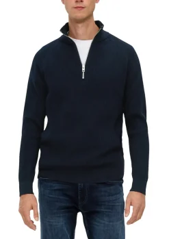 Strickpullover blau