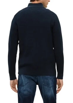 Strickpullover blau