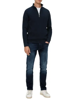 Strickpullover blau