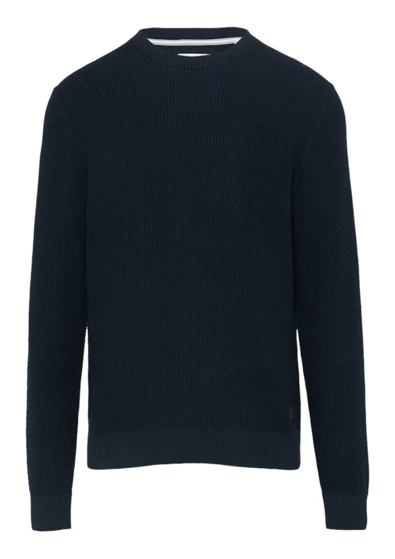 Strickpullover blau