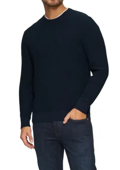 Strickpullover blau