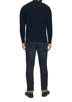 Strickpullover blau