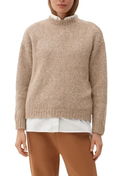 Strickpullover braun