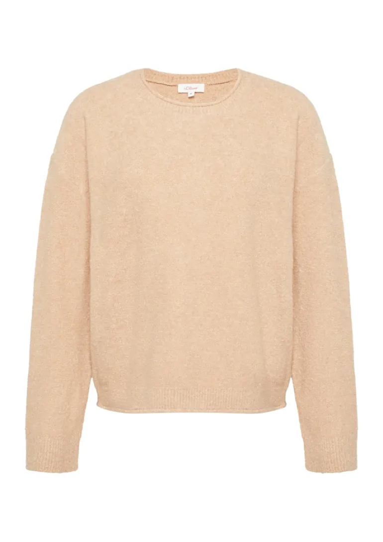 Strickpullover braun