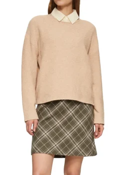 Strickpullover braun