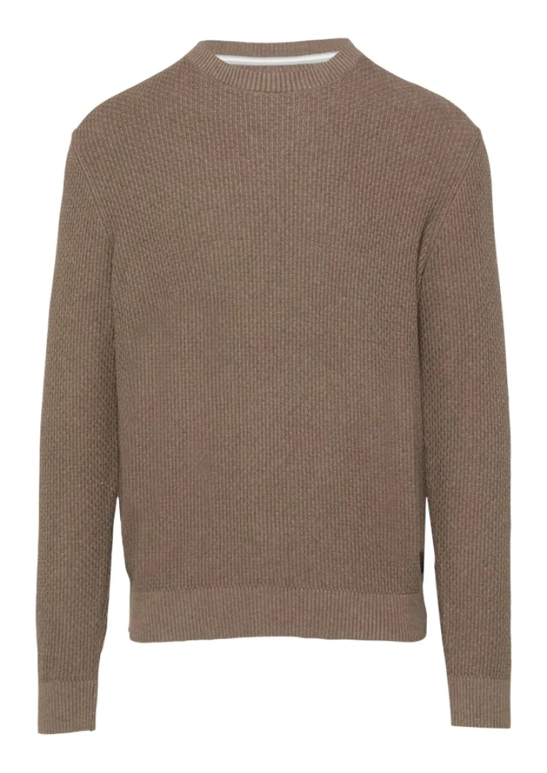 Strickpullover braun