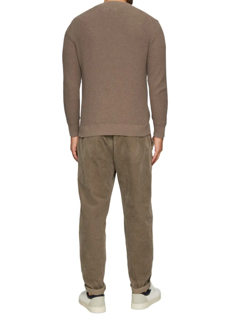 Strickpullover braun