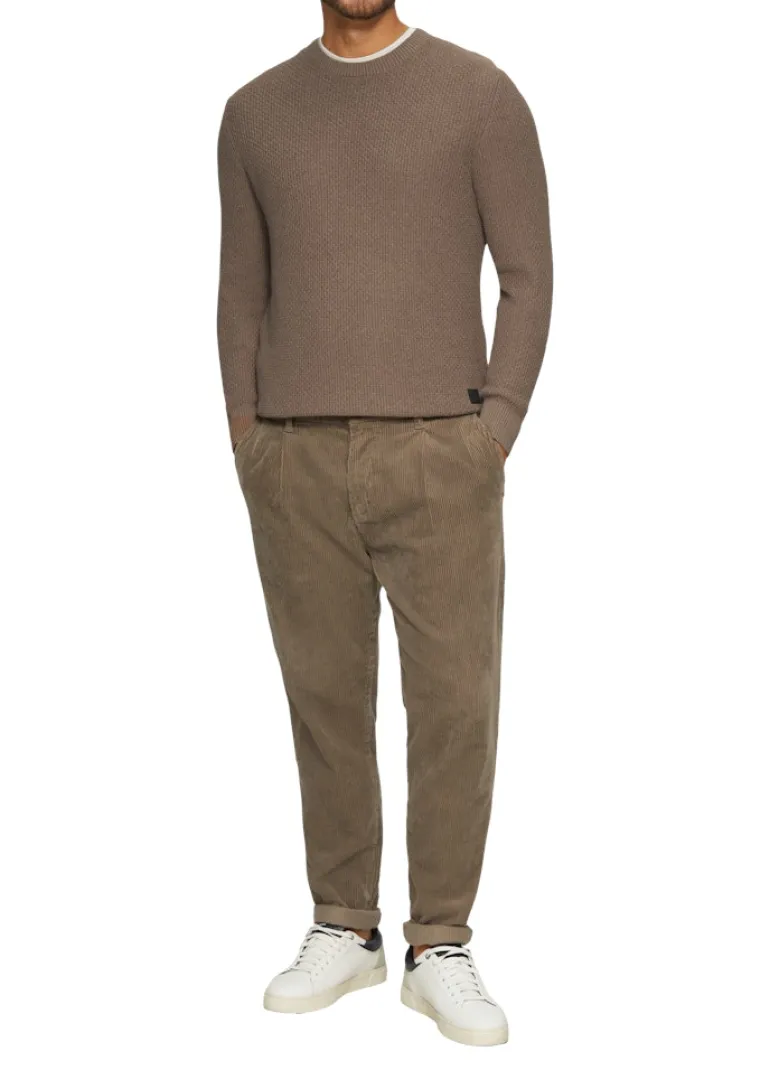 Strickpullover braun