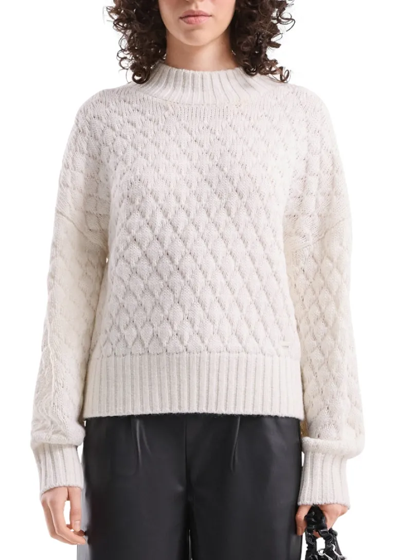 Strickpullover creme
