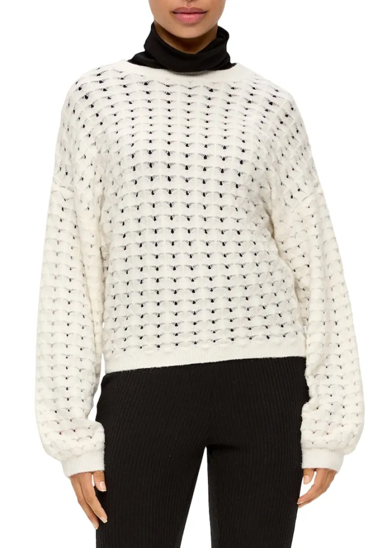 Strickpullover creme