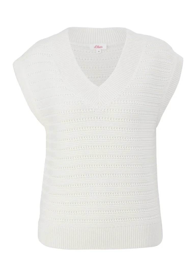 Strickpullover creme
