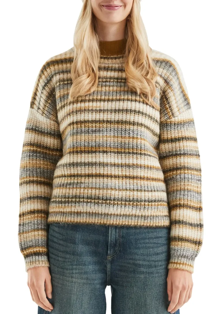 Strickpullover gelb