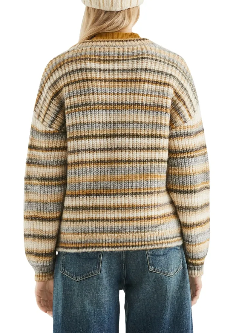 Strickpullover gelb