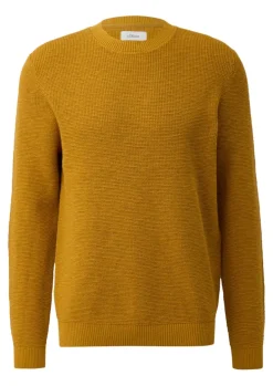 Strickpullover gelb