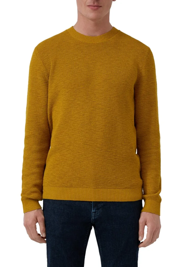 Strickpullover gelb