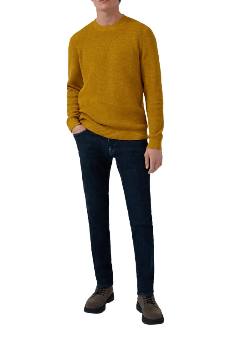 Strickpullover gelb