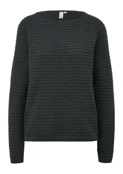 Strickpullover grau2