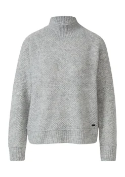 Strickpullover grau