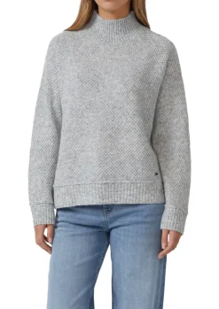 Strickpullover grau