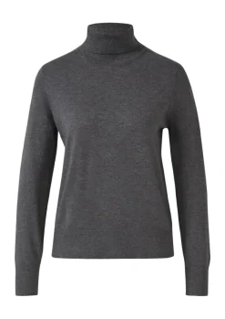 Strickpullover grau