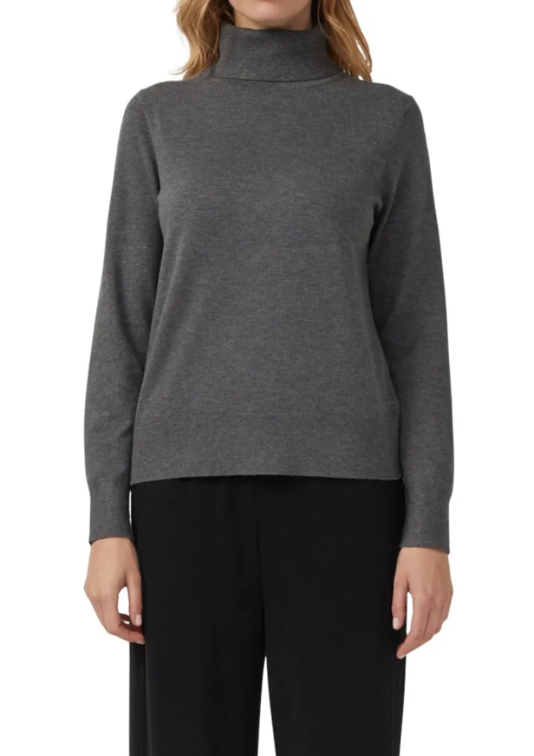 Strickpullover grau