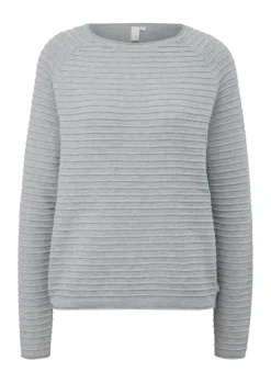 Strickpullover grau1