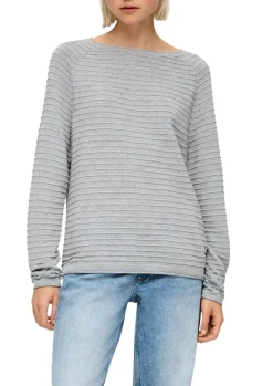 Strickpullover grau1