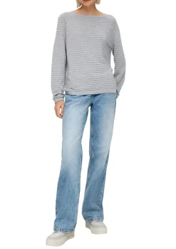 Strickpullover grau1