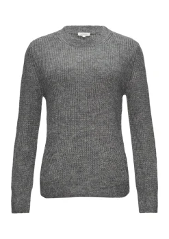 Strickpullover grau
