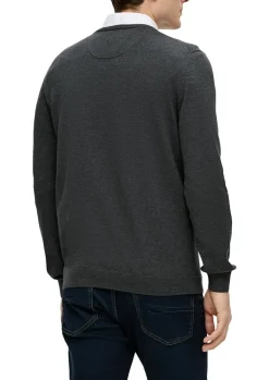Strickpullover grau2