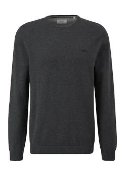 Strickpullover grau2