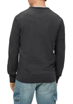 Strickpullover grau2