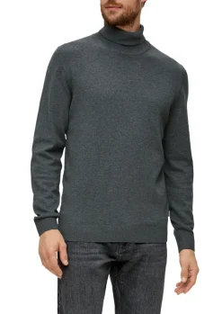 Strickpullover grau