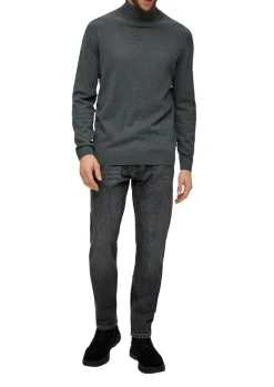 Strickpullover grau