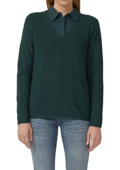 Strickpullover grün