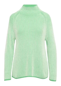 Strickpullover grün